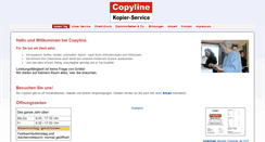 Desktop Screenshot of copyline-mainz.de