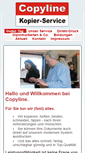 Mobile Screenshot of copyline-mainz.de